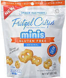 Gluten-free pretzels from Snack Factory Pretzel Crisps